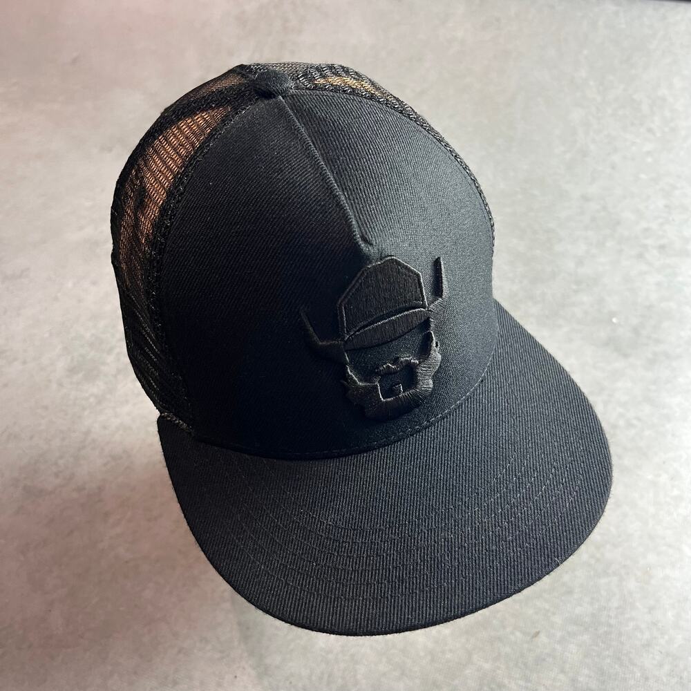 Barba Norteña Black Men's Trucker Hat One Size Adjustabel Cap NWT